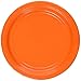 Amscan 640013.05 Paper Dessert Plates, 7-Inch, Orange Peel