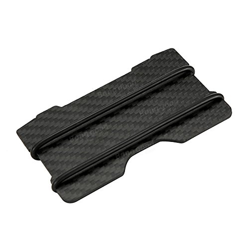 Tles - Outdoor Bag - Blocking Slim Carbon Fiber Credit Card Holder Men Wallet Money Clip Case Blocking Money Workforce Billfold Block - 1PCs - Thumbnail 6
