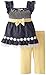 Betsey Johnson Little Girls' 2 Piece Feather Chenille Sweater Set