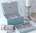 Stackers Duck Egg Classic Medium Jewellery Box Ring/Bracelets Layer