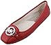 Michael Kors Women's Fulton Moccasin Scarlet Shoes