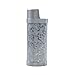 Lucklybestseller Silver and Gray Color Vintage Metal Lighter Case Cover Holder for Mini BIC Lighter J5thumb 3