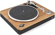 House of Marley Stir It Up Wireless Turntable: Vinyl Record Player with Wireless Bluetooth Connectivity, 2 Spe
