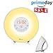 Wake Up Light, Vansky Deluxe Edition Sunrise Alarm Clock Night Light Bedside Lamp with Nature Sounds, FM Radio - Touch Control