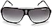 Carrera Cool Navigator Sunglasses,Black And White Frame/Grey Gradient Lens,one size