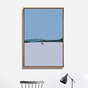 Framed Canvas Wall Art for Living Room, Bedroom Silent World Theme Canvas Prints for Home Decoration Ready to Hang - 16x24 inches