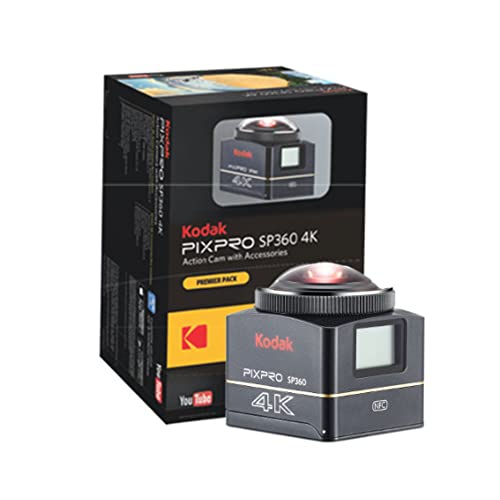 KODAK PIXPRO SP360 4K Premier Pack VR Camera