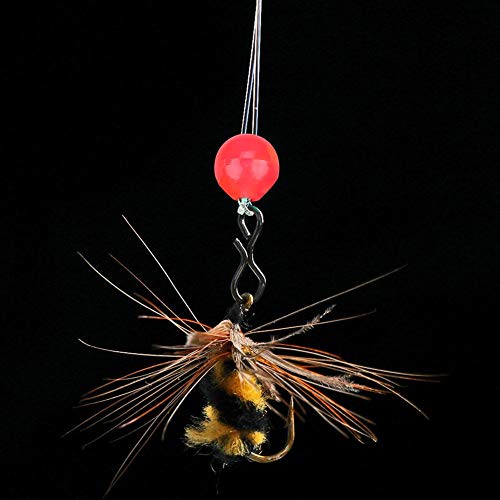 Huairdum Fish Bait,1000pcs/Box Plastic Round Beads Fishing Tackle Lures Tools Accessory for Outdoor Fishing Accessory for Lightweight to Carry - Thumbnail 2
