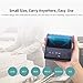 Mini Thermal Bluetooth Receipt Printer, Portable Personal Bill Wireless Printer 79 mm High Speed USB POS Printer for Restaurant Sales Retail Compatible with Android/iOS/PC/Windows/Linuxthumb 2