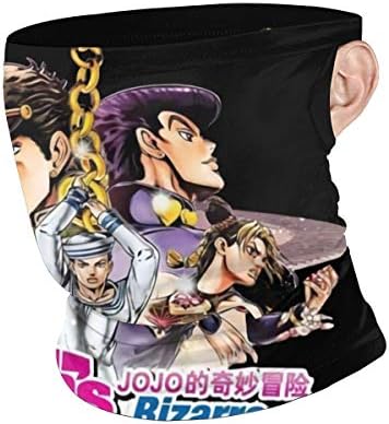 Face masks and scarves hanging on a door.