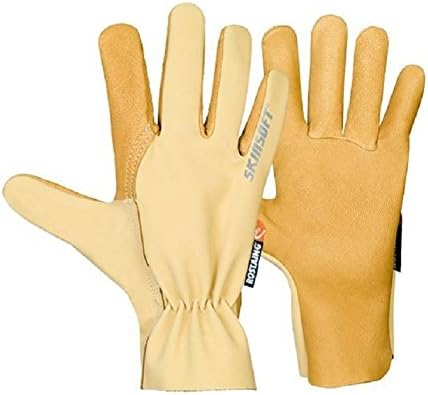 Rostaing Driver Evolution Premium Leather Palmed Work Gloves For Gardening Construction Engineering All Sizes S M L XL XXL