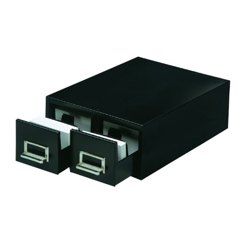STEELMASTER Drawer Card Holds 3,000 3 x 5 cards, 12 5/16" x 16