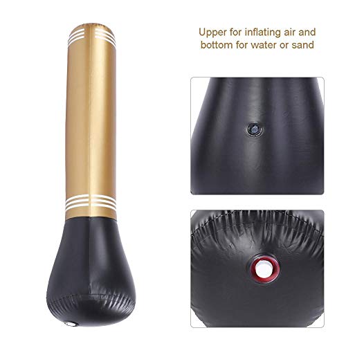 image for SolUptanisu Inflatable Punching Bag 1.5m Inflatable Boxing Punching Ki