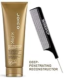Joico K-PAK DEEP-PENETRATING RECONSTRUCTOR for Damaged Hair, ORIGINAL FORMULA (STYLIST KIT) K PACK Quadramine Complex (8.5 oz / 250 ml - BONUS SIZE)