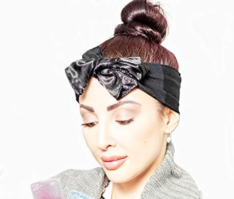 La Pixie Wellness Migraine Headband, Headache Headband, Cooling Headband with Built-in Pocket, Multi-purpuse.Single Headband with Single Icepack. Migraine hat