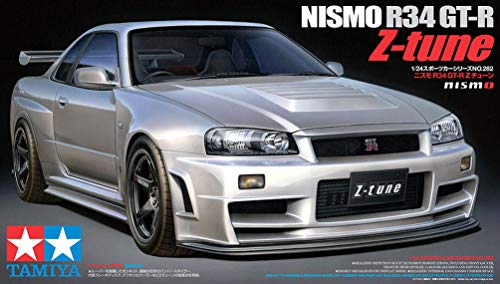 最終値下げTamiya Nissan Skyline GT-R Nismo Nismo R34 Gt-r Z-tune Model Kit 1/24 Tamiya Sports Car Series No