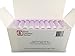 Basic Essential Bottles Empty Lip Balm Tubes, Lavender, Pack of 50, 5.5ml (3/16 oz.)