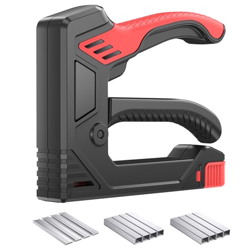 6 in 1 Heavy Duty Staple Gun for Wood Upholstery