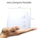 TEC.BEAN USB Portable Ionic Air Purifier, Ozone Freshener Remove Cigarette Smoke, Odor Smell, Bacteria, Mini Air Cleaner for for Small Bedroom, Pets Room, Refrigerator, Car, Traveling