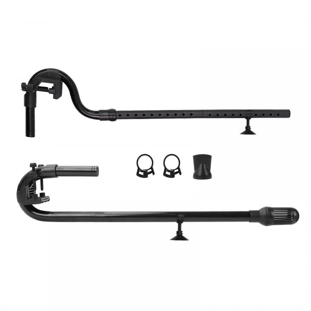 DONGKER Water Inflow Outflow Tube, Canister Filter Inlet Outlet Rainfall Pipe for HW-404A/HW-404B/HW-304A/304B inner Dia 18 mm Outer Dia 24mm