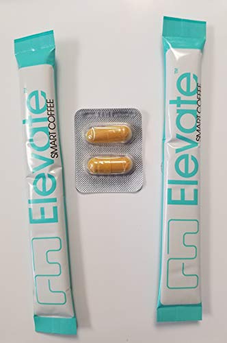 ELEVACITY Elevate Coffee + Xanthomax 2 Day Sample 100 mg of Caffeine Per Serving ELEVACITY Elevate Coffee + Xanthomax 2 Day Sample 100 mg of Caffeine Per Serving