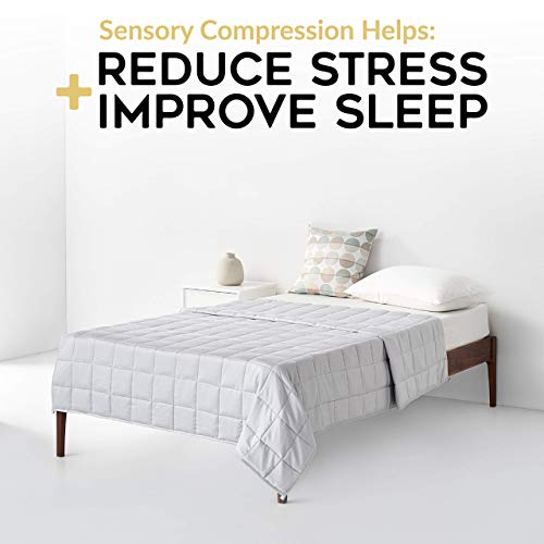 YnM OekoTex Certified Premium 60 x 80 Inch 20 Pound Cotton Calming