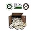 Natural & Roasted Rawhide Chips for Dogs Bulk Rawhide Dog Treats - 1LB & 3LB Bags (1 LB (Pack of 1), Beef)