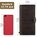 GRT Refillable Leather Journal Travelers Notebook- 8.5 x 4.5 Handmade a5 Genuine Leather Cover with 4 Inserts- Creative Accessories Over 30 pcs- Perfect Writing Gift for Men and Women- Standard Size