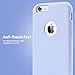 GWL iPhone 6S Case, iPhone 6 Case, Ulak Silicone Slim Drop Protection with Free Tempered Screen Protector，Purple