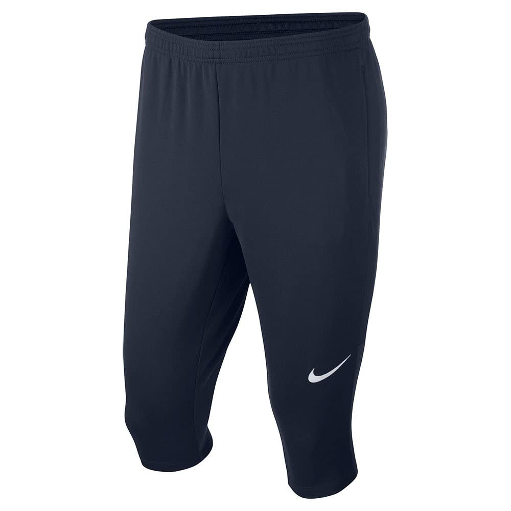 Nike Kids Dry Academy18 Football Pants Shorts,Dark Blue/(White), XL