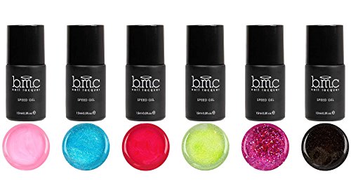 BMC Super Dope 6pc Aint No Basic B!tch UV/LED Speed Gel Polish Collection