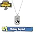 Brand New Stainless Steel Fortnite Logo Necklace