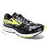 Brooks Men's Launch 3 Black/Primer Grey/Lime Punch 10.5 D US