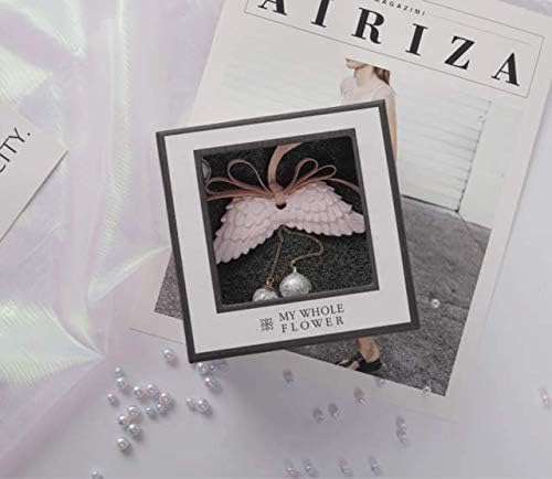 Angel's wings car aromatherapy outlet, car air freshener hanging- great gift idea (Pink) - Image 5