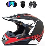 Motocross Helmet,Outdoor Full Face Dirt Bike