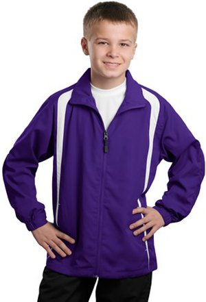 Sport-Tek Boys Colorblock Raglan Jacket