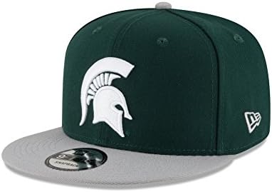 NCAA Michigan State Spartans Team Patcher 9FIFTY Snapback Cap, One Size, Green