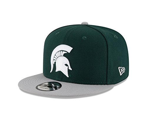 NCAA Michigan State Spartans Team Patcher 9FIFTY Snapback Cap, One Size, Green