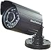 BlueFishCam Color CCTV Camera Wide Angle Lens 2.8mm CMOS 1000TVL 24 LED Infrared Waterproof Security Camera with IR-Cut Day/Night Vision