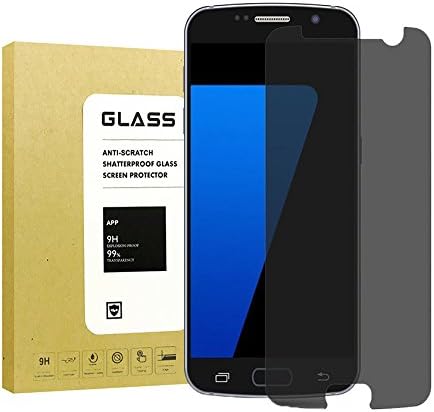 For Galaxy S7 Anti Spy Privacy Screen Protector, Newgak[2Pcs]Real Tempered Glass ,9H Hardness,High Definition,Explosion-Proof,Anti Shatter, Screen Protector for Samsung Galaxy S7