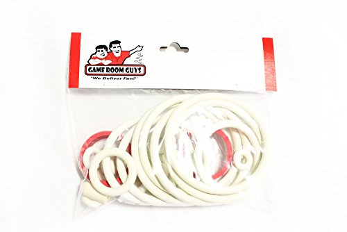 Game Room Guys Gottlieb Buck Rogers Pinball White Rubber Ring Kit