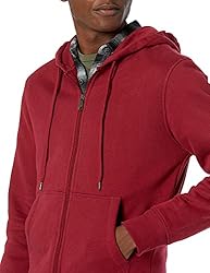 Amazon Essentials Men's Full-Zip Hooded Fleece