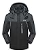ZSHOW Men's Mountain Ski Jacket Waterproof Fleece Lined Outdoor Snow Coat
