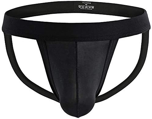 Balakie Mens Underwear, Bikini Briefs G-String Jockstrap Bulge Pouch Solid Thongs