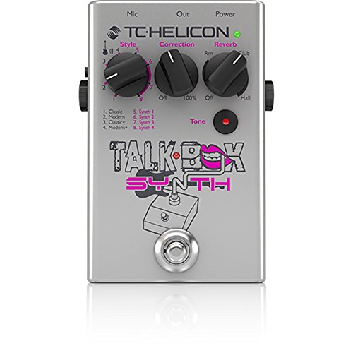 TC Helicon Talkbox Synth Guitar Talkbox and Synth Pedal w/ Vocal Tone Polishing