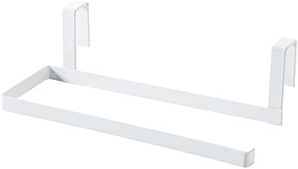Soporte para rollo de papel higiénico, organizador para armario, toallero, regalo de año nuevo, color blanco