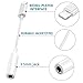 DMDFJY for iPhone Adapter Headphones Adapter Convertor Splitter 3.5mm Jack Dongle Earphone Connector Accessories Cables Audio Splitter Compatible with iPhone X/XS/ XS MAX/XR 8/ 8Plus 7/7 Plus Whitethumb 3