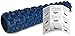 RumbleRoller - Full Size 31 Inches - Blue - Original - Textured Muscle Foam Roller - Relieve Sore Muscles- Your Own Portable Massage Therapist - Patented Foam Roller Technology