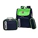 Kids Backpacks for School Bags for Boys Girls Bookbags and Pencil Lunch Box HHui (Green)