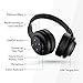 Mpow H2 [Upgrade] Bluetooth Headphones w/ 4 Equalizer Modes, Both Wired & Wireless Headphones On Ear, HiFi EQ Headphones Bluetooth Headset with Mic for Cellphone/PC, 13-Hour Wireless Use